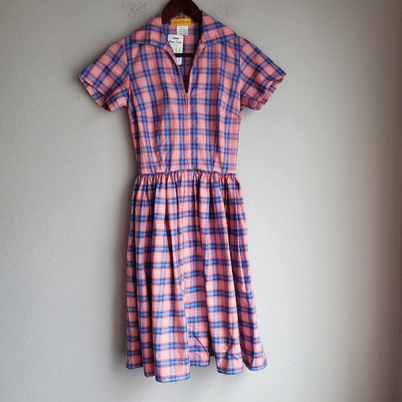 Bernie Dexter Francis in Pretty Plaid size XS NWT - Picture 1 of 5